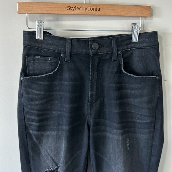 MONFRÈRE Mens GREYSON SIGNATURE BLACK SKINNY JEAN JAPANESE DENIM Sz 31 NEW - Picture 5 of 15